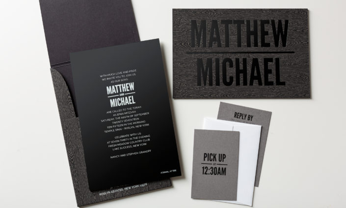 matthew-michael-allie-munroe-paper-acrylic-wood-foil-silkscreen-mitzvah-invitation-modern-black-grey-white-1 matthew-michael-allie-munroe-paper-acrylic-wood-foil-silkscreen-mitzvah-invitation-modern-black-grey-white-1